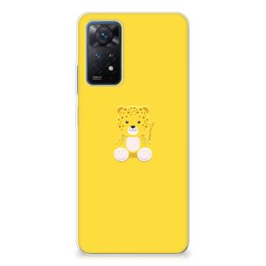 Xiaomi Redmi Note 11 Pro 5G Telefoonhoesje met Naam Baby Leopard