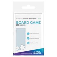 Ultimate Guard Premium Soft Sleeves for Board Game Cards Standard American (60) - thumbnail