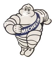 Michelin Man Emaille Bord - 66 x 61 cm - thumbnail