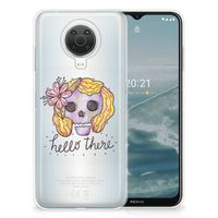 Silicone Back Case Nokia G20 | G10 Boho Skull - thumbnail