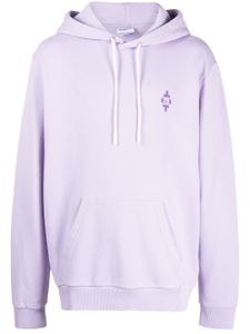 Marcelo Burlon County of Milan hoodie en coton à imprimé graphique - Violet