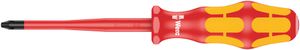 Wera 162 iSS PH VDE geïsoleerde Phillips Schroevendraaier, kling met gereduceerde diameter, extra smalle handgreep, PH 2 x 100 mm - 1 stuk(s) -