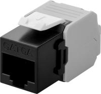 Goobay Keystone Modul RJ45 CAT 6A, UTP RJ45-inbouwmodule Keystone CAT 6A - thumbnail