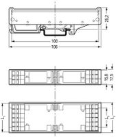 Wago 288-621 accessoire voor klemmenblokken Afdekprofiel 100 stuk(s) - thumbnail