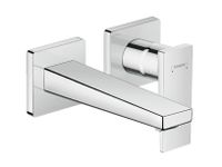 Hansgrohe Metropol inbouw wastafelkraan waterbesparend met uitloop 16.5cm chroom