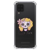 Extreme Case Samsung Galaxy A12 Boho Skull - thumbnail