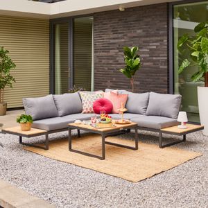 Hartman Loungeset Madeira Teakhout - Antraciet