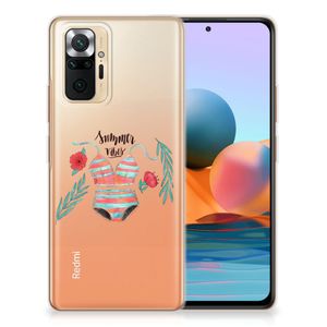 Xiaomi Redmi Note 10 Pro Telefoonhoesje met Naam Boho Summer