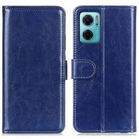 Xiaomi Redmi 10 5G/Note 11E Wallet Case met Magnetische Sluiting - Blauw - thumbnail