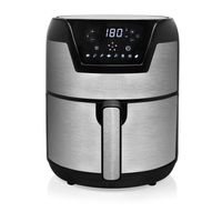 Princess 01.182026.01.001 Airfryer 1500 W Oververhittingsbeveiliging, Timerfunctie, Met display Zwart/zilver - thumbnail