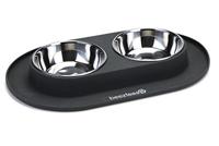 Beeztees 650646 Dinerset Silik Edelst, 40 x 24 cm, antraciet