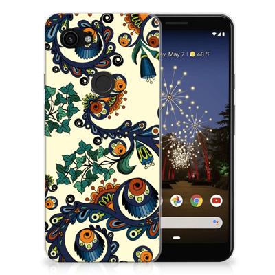 Siliconen Hoesje Google Pixel 3A Barok Flower