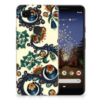 Siliconen Hoesje Google Pixel 3A Barok Flower