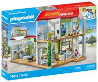 PLAYMOBIL Action Heroes - Modern ziekenhuis constructiespeelgoed 71615