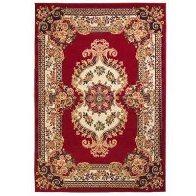 vidaXL Tapijt oosters 120x170 cm rood/beige