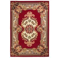 vidaXL Tapijt oosters 120x170 cm rood/beige