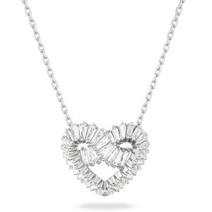 Swarovski 5647924 Ketting Matrix zilverkleurig-wit 38-43 cm