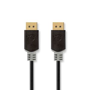 Nedis DisplayPort-Kabel | DisplayPort Male | DisplayPort Male | 3 m / Grijs | 1 stuks - CCBW37014AT30 CCBW37014AT30