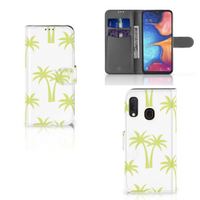 Samsung Galaxy A20e Hoesje Palmtrees