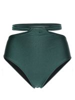 PatBO bas de bikini à taille haute - Vert - thumbnail