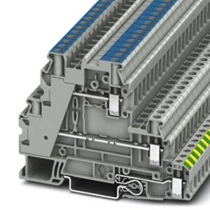 Phoenix Contact 3214361 Aardklem 3-etages 6.2 mm Schroeven Grijs 50 stuk(s)