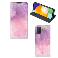 Bookcase Samsung Galaxy A03s Pink Purple Paint - thumbnail