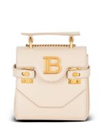 Balmain mini sac à main B-Buzz 12 en cuir - Tons neutres