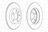 Remschijf DDF1155C - thumbnail