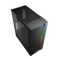 Sharkoon RGB Slider tower behuizing 3x USB-A | RGB | Tempered Glass - thumbnail