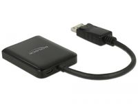 Delock 87720 DisplayPort 1.2-splitter 1 x DisplayPort in > 2 x HDMI uit 4K 30 Hz - thumbnail