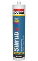 Soudal Silirub Color | Siliconenkit | Schaduw Grijs Ral 7022 | 300 ml - 114267