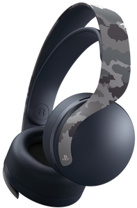 Sony PULSE 3D Headset Bedraad en draadloos Hoofdband Gamen USB Type-C Camouflage, Grijs