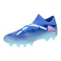 PUMA Unisex's Future 7 Pro Fg/Ag voetbalschoen, Bluemazing PUMA Witte Elektrische Pepermunt, 43 EU