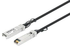 Intellinet 508452 InfiniBand en Glasvezelkabel 5 m SFP+ Zilver