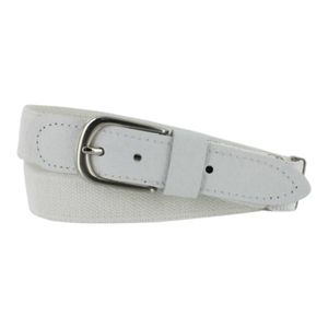 Oxxy elastische verstelbare riem white Maat