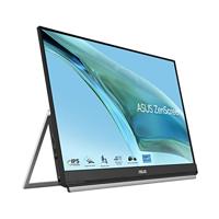 ASUS ZenScreen MB249C - 24 inch draagbare USB-monitor - Full HD 1920x1080, USB Type-C 60 Watt, HDMI, autorotatie, standaard, FreeSync - IPS-paneel, 16:9, anti-reflecterend, luidspreker, zwart