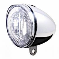 Spanninga koplamp led Swingo 7 cm chroom