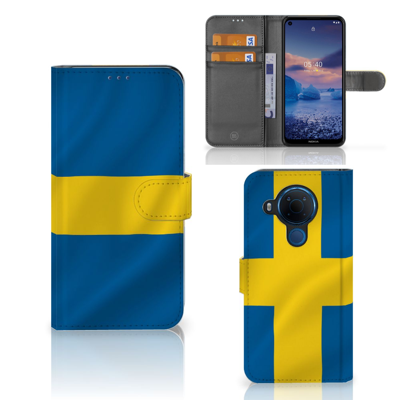 Nokia 5.4 Bookstyle Case Zweden Nokia 5.4 Bookstyle Case Zweden