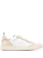 Officine Creative perforated-detail low-top sneakers - Blanc