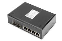 Digitus DN-651106 netwerk-switch Unmanaged L2 Gigabit Ethernet (10/100/1000) Zwart