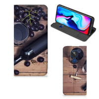 Motorola Moto G9 Play Flip Style Cover Wijn