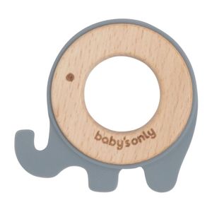 Baby's Only bijtring olifant grijs Maat