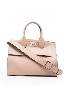 Ferragamo sac cabas The Studio Soft - Tons neutres