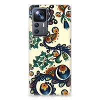 Siliconen Hoesje Xiaomi 12T | 12T Pro Barok Flower - thumbnail