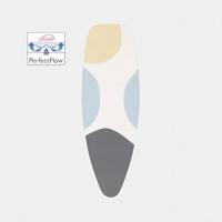 Brabantia Perfect Flow strijkplankhoes D - 135 x 45 cm - complete set - Spring Bubbles (131608)