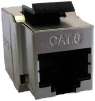 ROLINE RJ45 koppelstuk, Keystone, afgeschermd, Cat.6 (Class E)