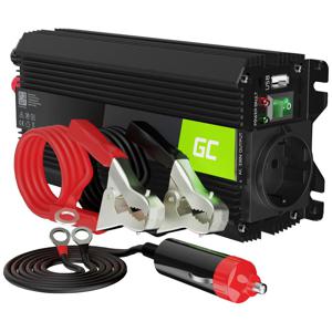 Green Cell INVGC03 netvoeding & inverter Auto 500 W Zwart