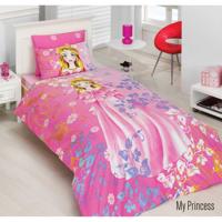 Dekbedovertrek My Princess 140x200 Cm + 1 - 60x70 Cm - 100% Katoen Renforcé