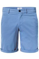 HILTL Pisa U Regular Fit Bermuda lichtblauw, Effen