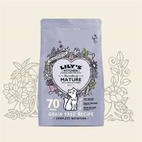 Lily's Kitchen Fish & Turkey Senior Dry Food droogvoer voor kat 800 g Volwassen Zalm, Forel, Witte vis - thumbnail